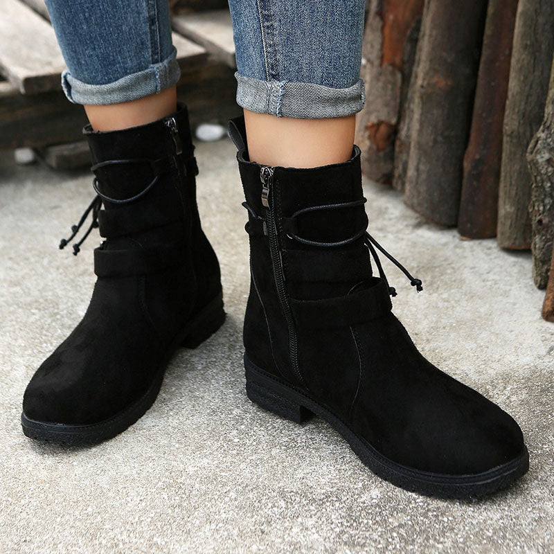 Elena® | Vintage leather boots