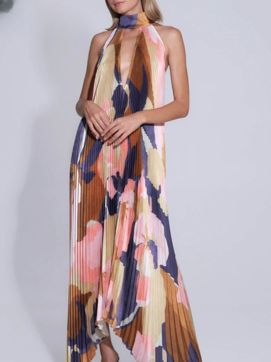 Ariadna® | Maxi dress with hem