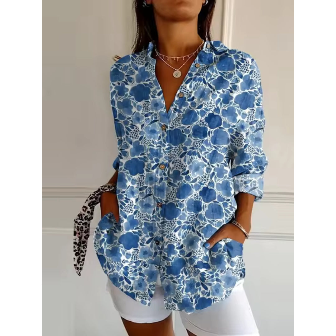 Brockie® | Floral Leisure Blouse