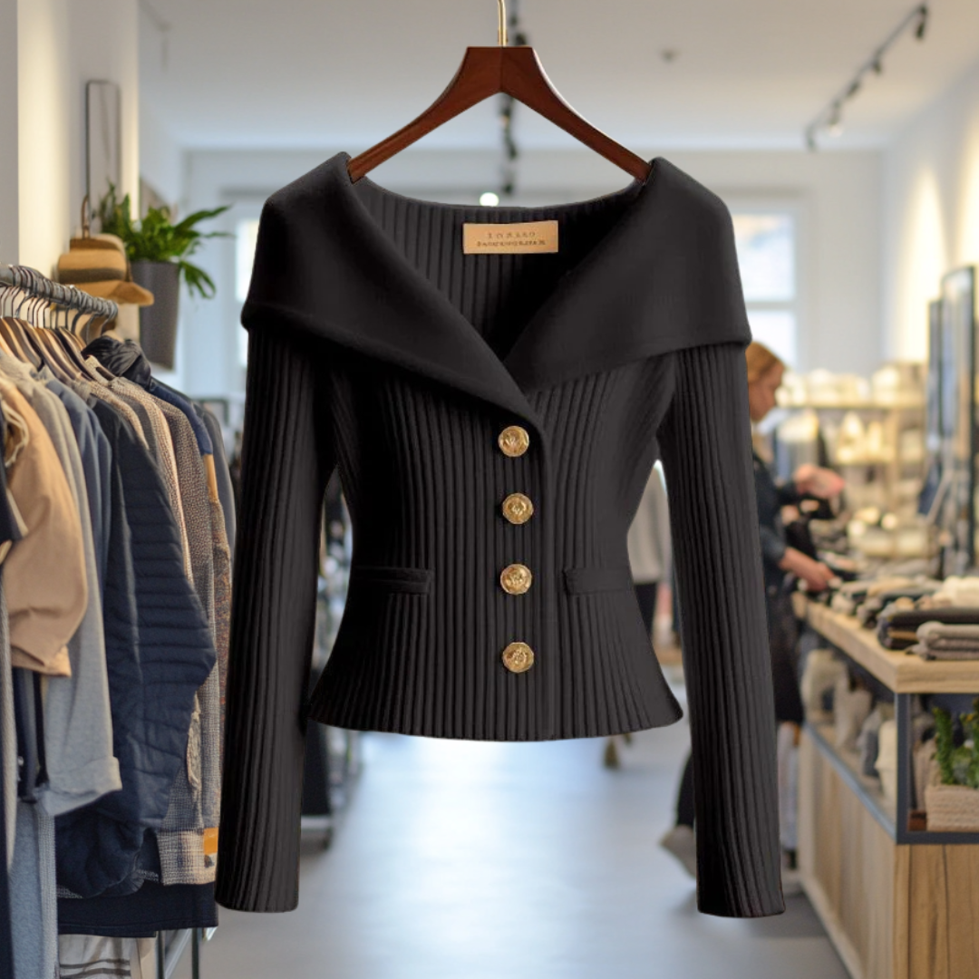 Ariadna | Veleda – Elegant women's cardigan with buttons