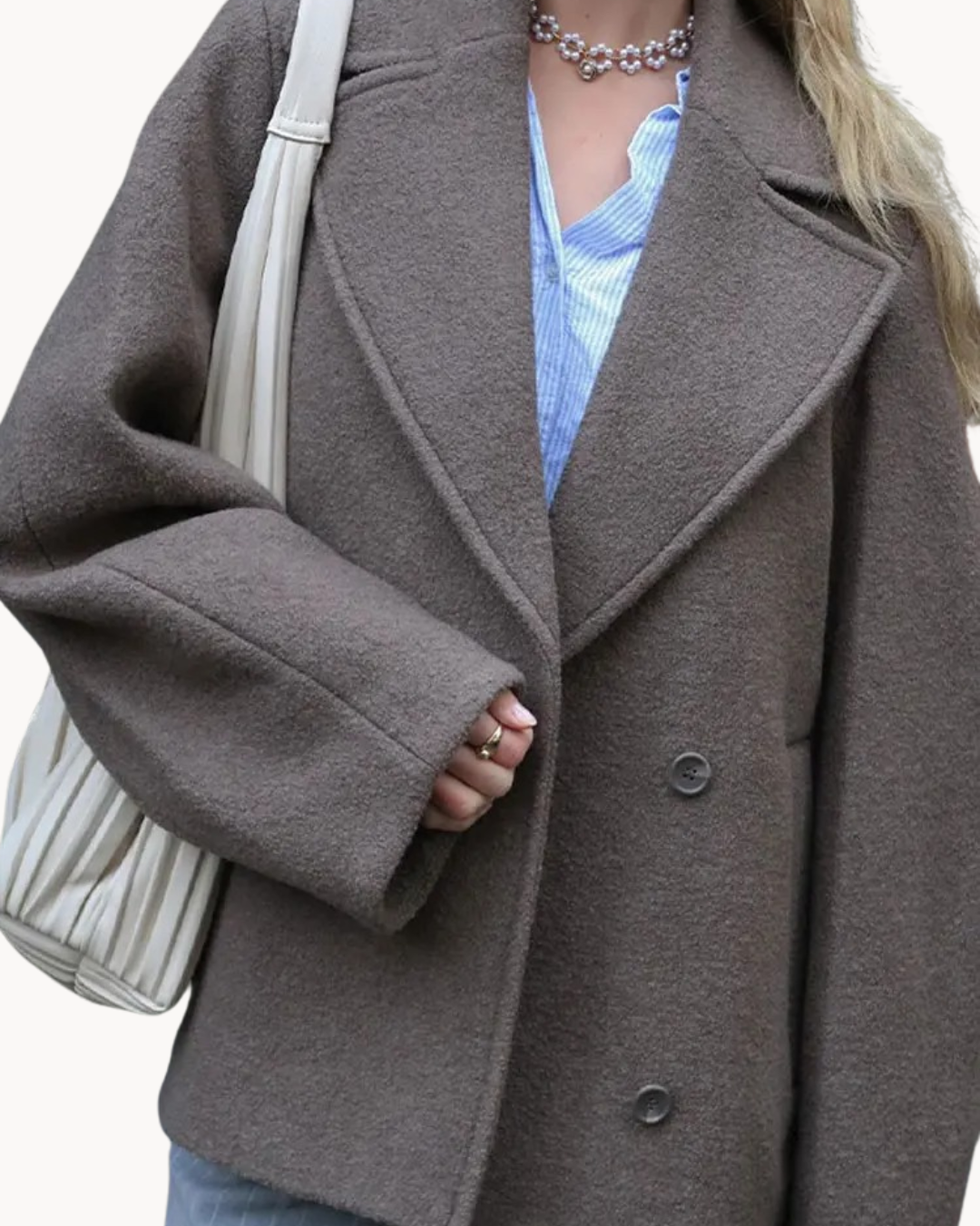 Brenda® | Refined women's coat in a double-breasted design