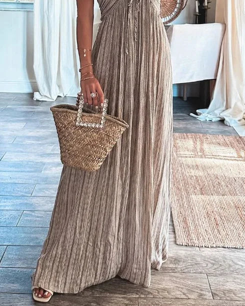 Elisa® | Sleeveless pleated dress
