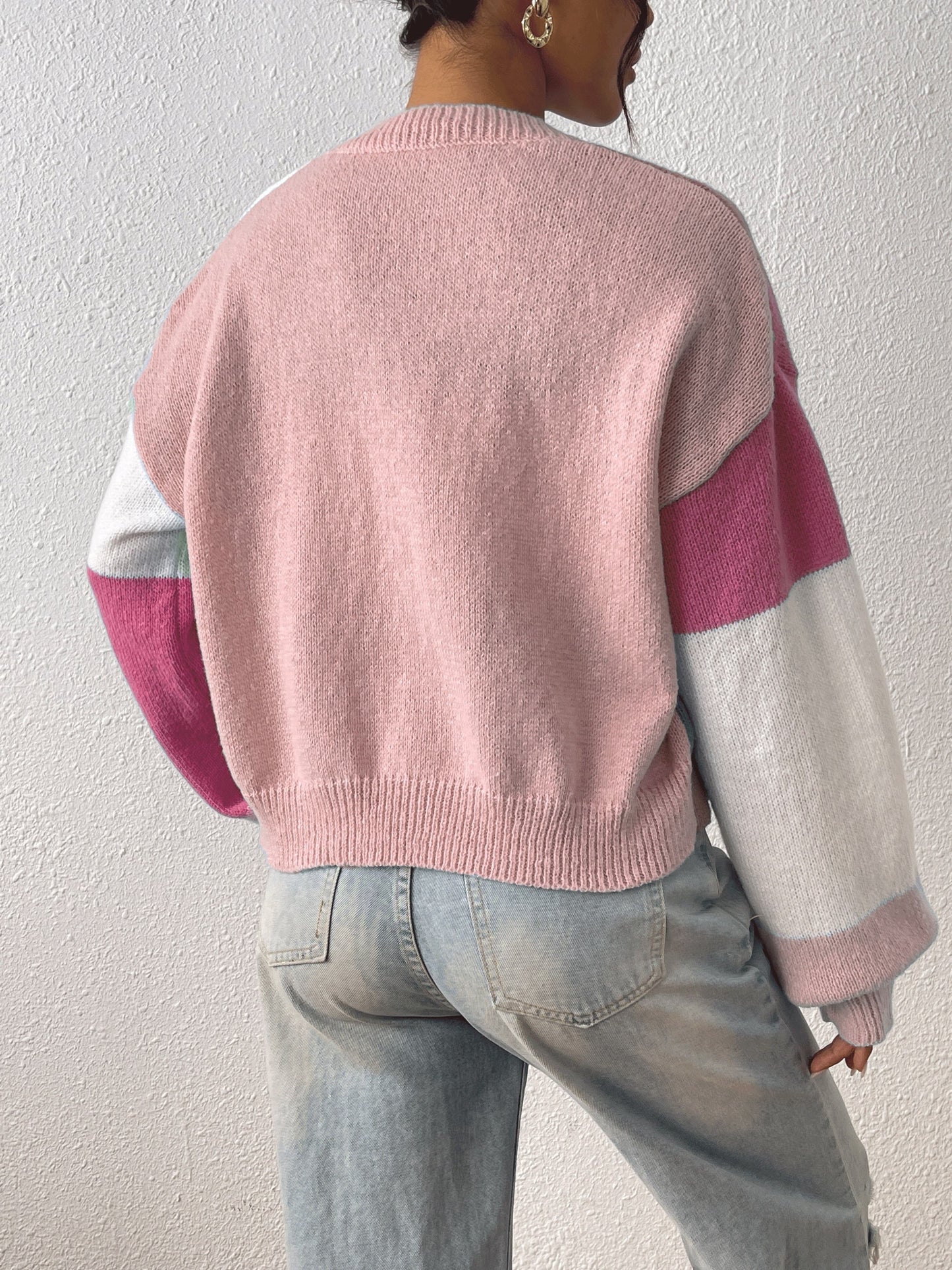 Belinda® | Color block cardigan