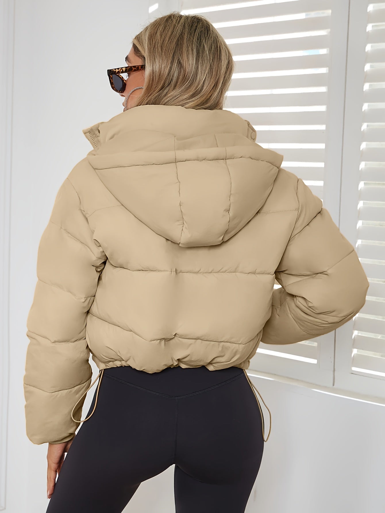 Aniana | Luxurious hooded puffer jacket