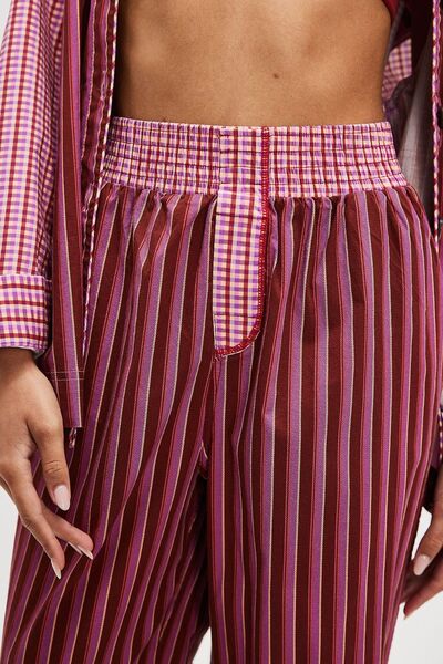 Amanda® | Striped wide-leg trousers