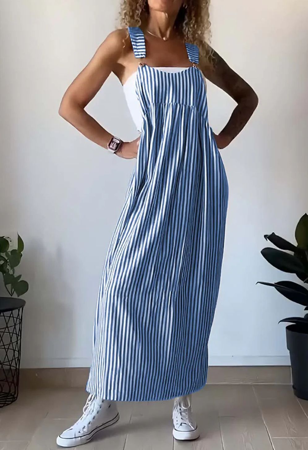 Beatriz® | Striped casual jumpsuit