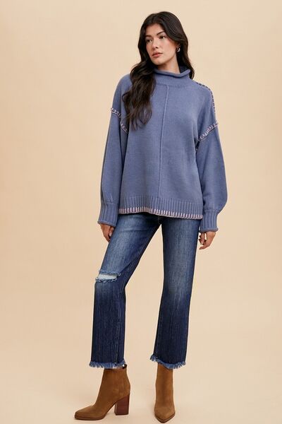 Daniela® | Cropped jeans with a straight leg and raw hem in a used look