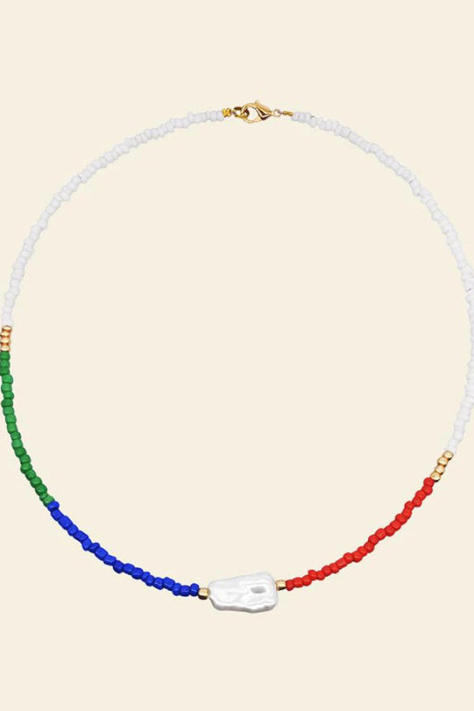 Bianca® | Sally Rainbow Millet Beads bead necklace set