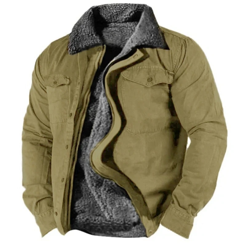 Logan | Warm Sherpa-Lined Jacket
