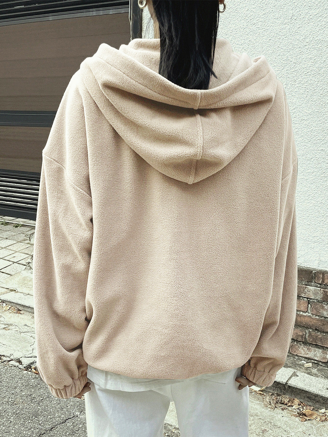 Beatriz® | Mountain Quarter Zip Long Sleeve Hoodie