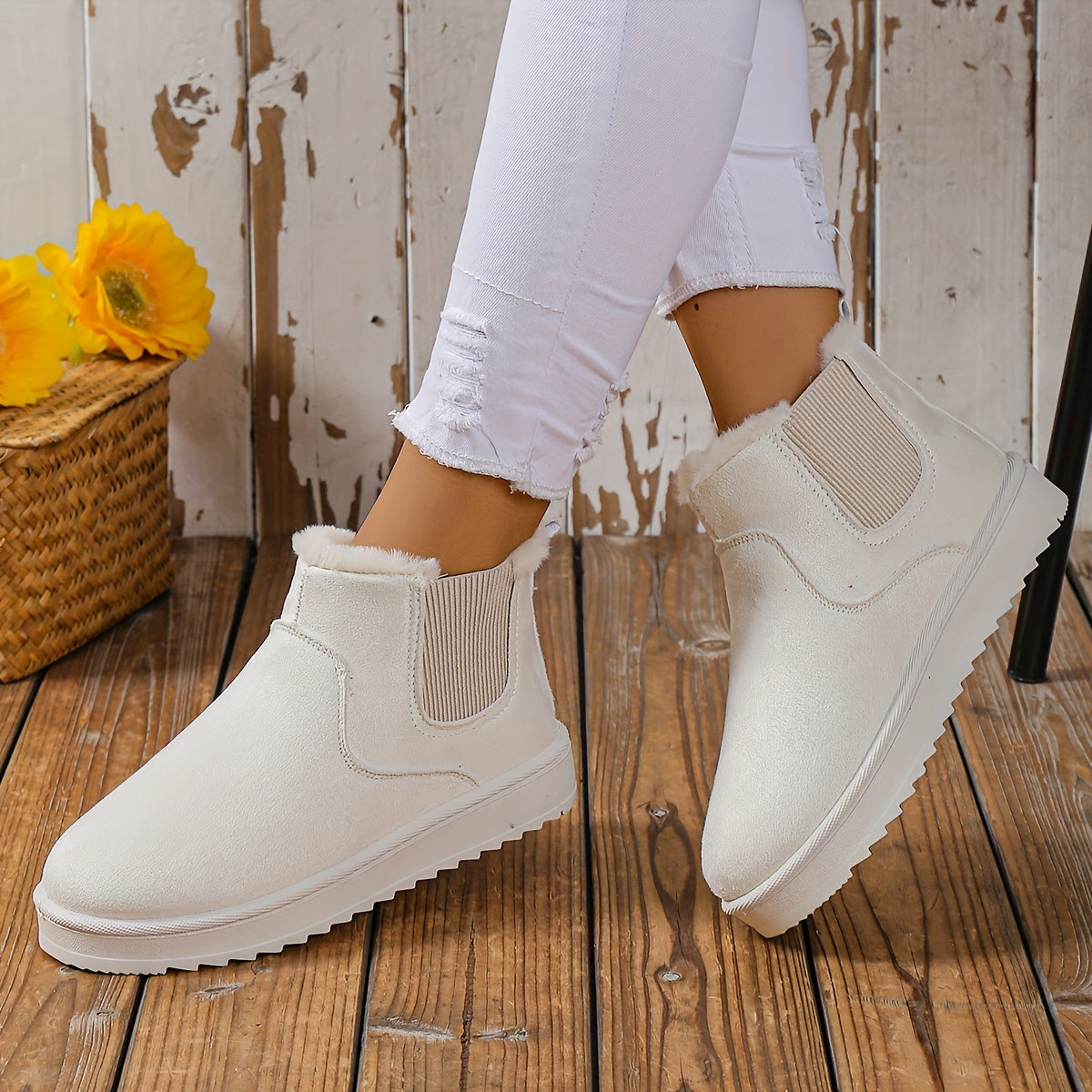 Anneliese® | Fleece boots for women