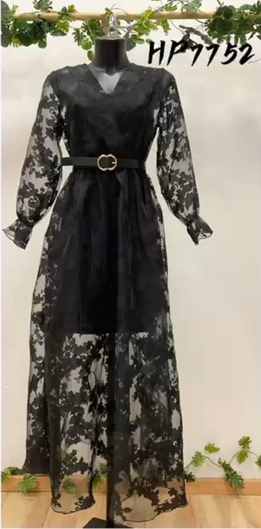 Bella® | Dress with printed fabric
