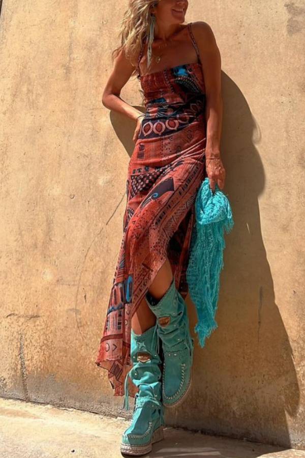 Dulce® | Sunset Sienna maxi dress