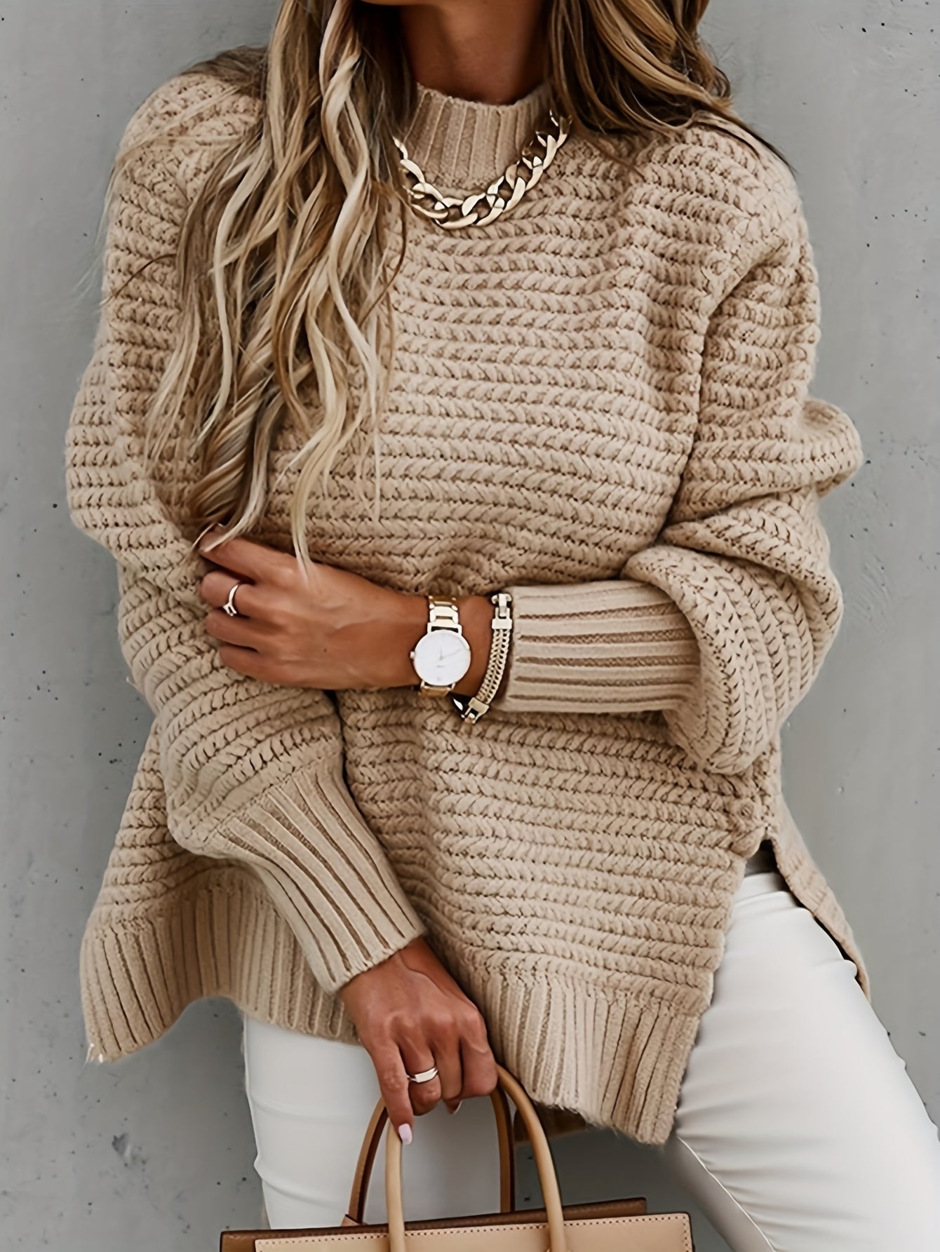 Clara® | Chunky knit sweater