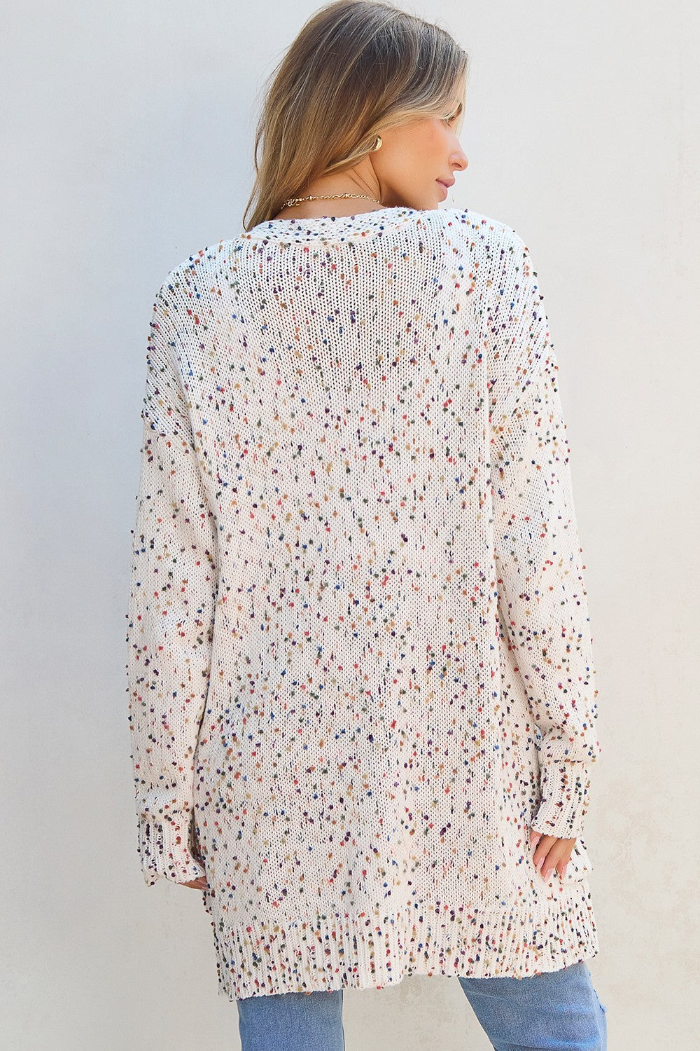 Daniela® | Long sleeve open front cardigan