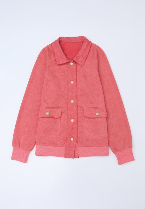 Daisy® | Long-sleeved jacket with snap fastening and flap pocket