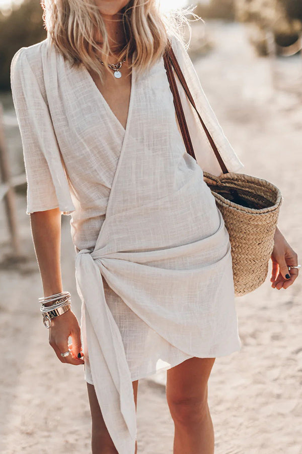 Brigitte® | Fashionable wrap dress
