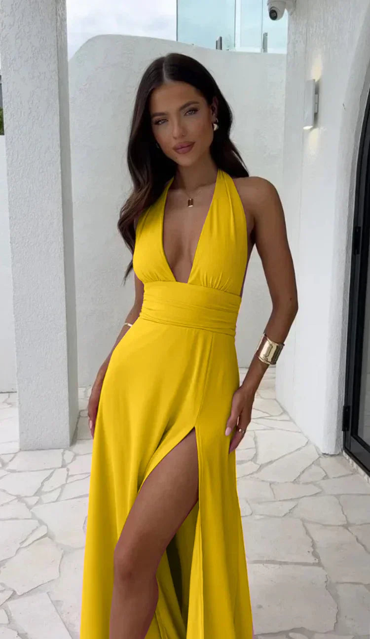 Carina® | Elegant Dress With V-Neckline