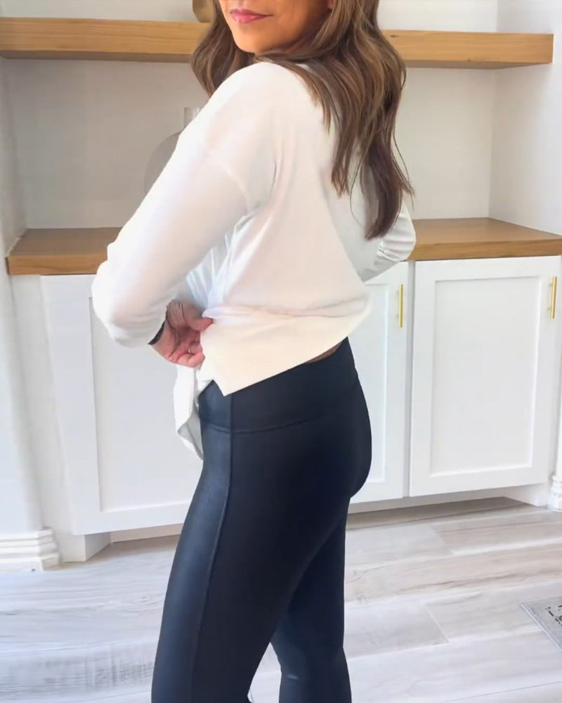 Celeste | sleeved top