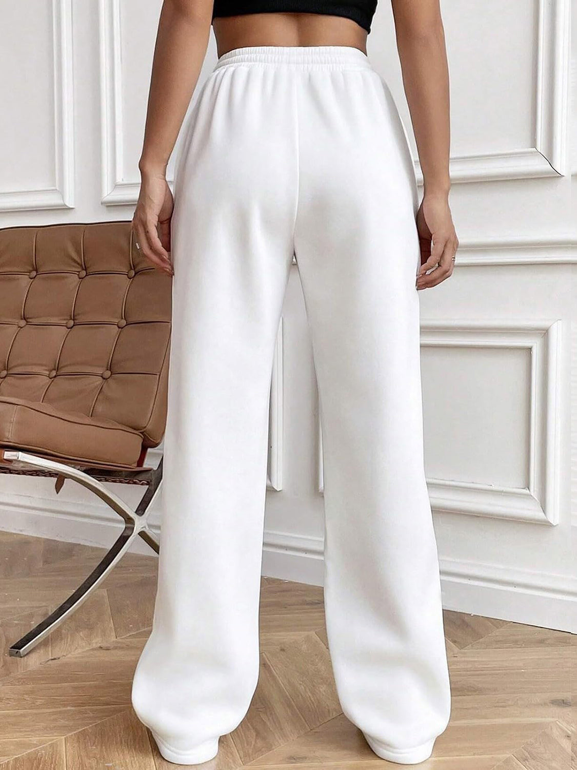 Amelia® | Pants with drawstring and elastic waistband and pockets
