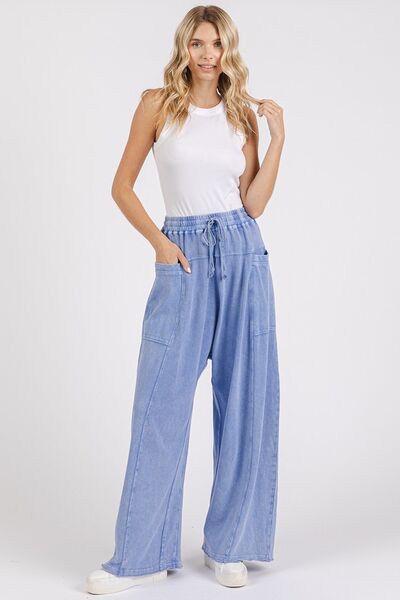 Ana® | Baggy trousers with elastic waistband and Baarrel legs