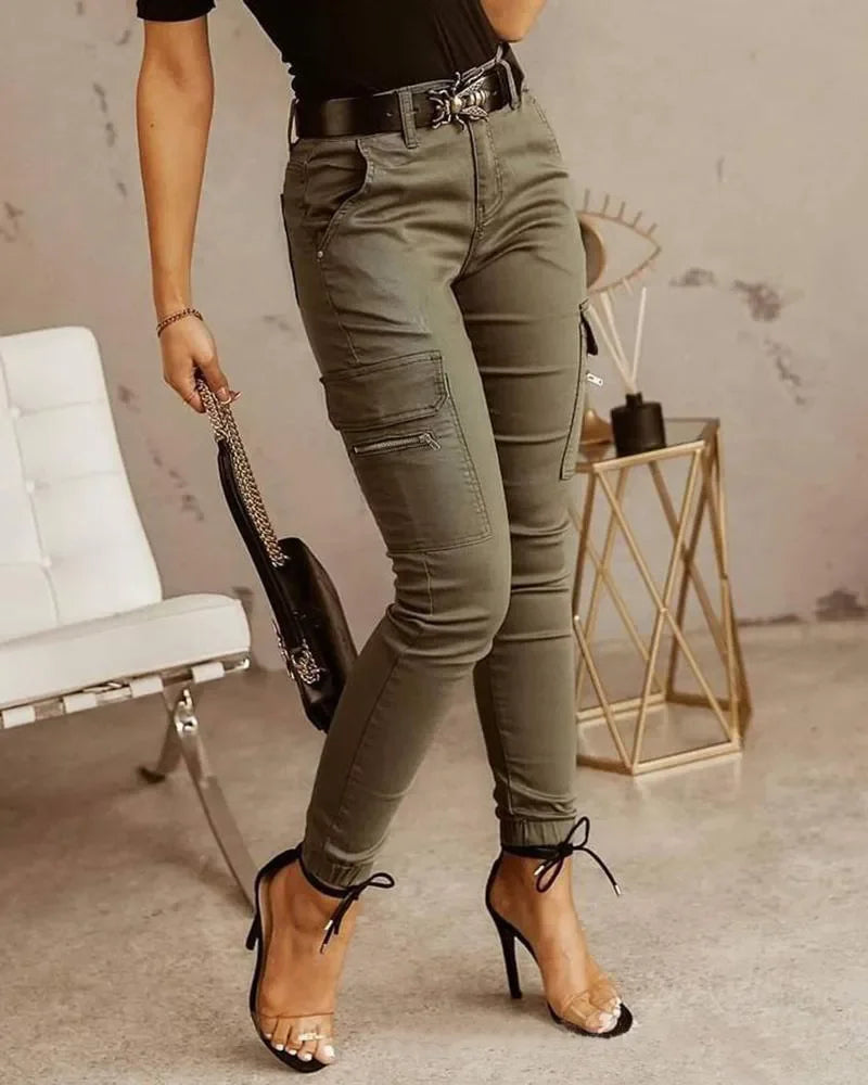 Batsheva® | Cargo Trousers With High Waist