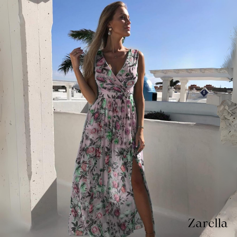 Amelia® | Women's summer maxi dress with print