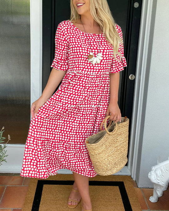 Antonia® | Casual polka dot Mary dress