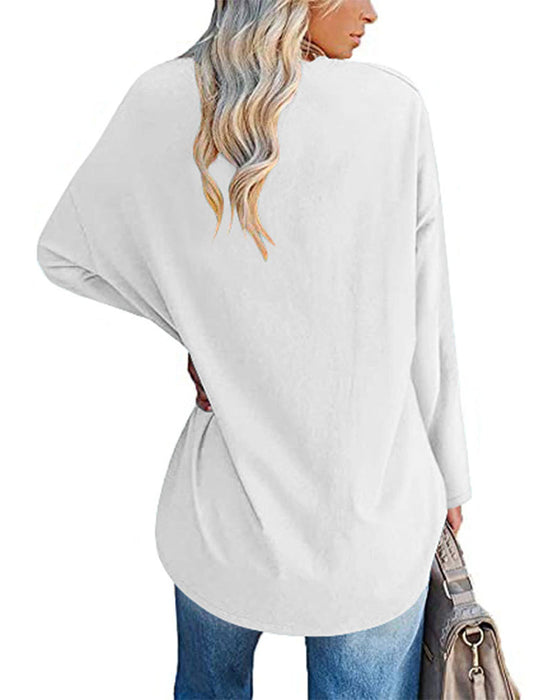 Bucket® | Women'S Blouse With Long Sleeves And V-Neck