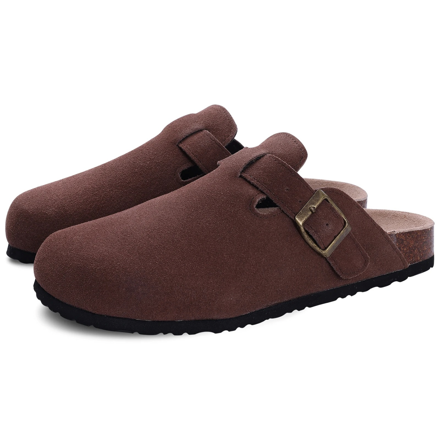 Elda® | Robust Suede Clogs
