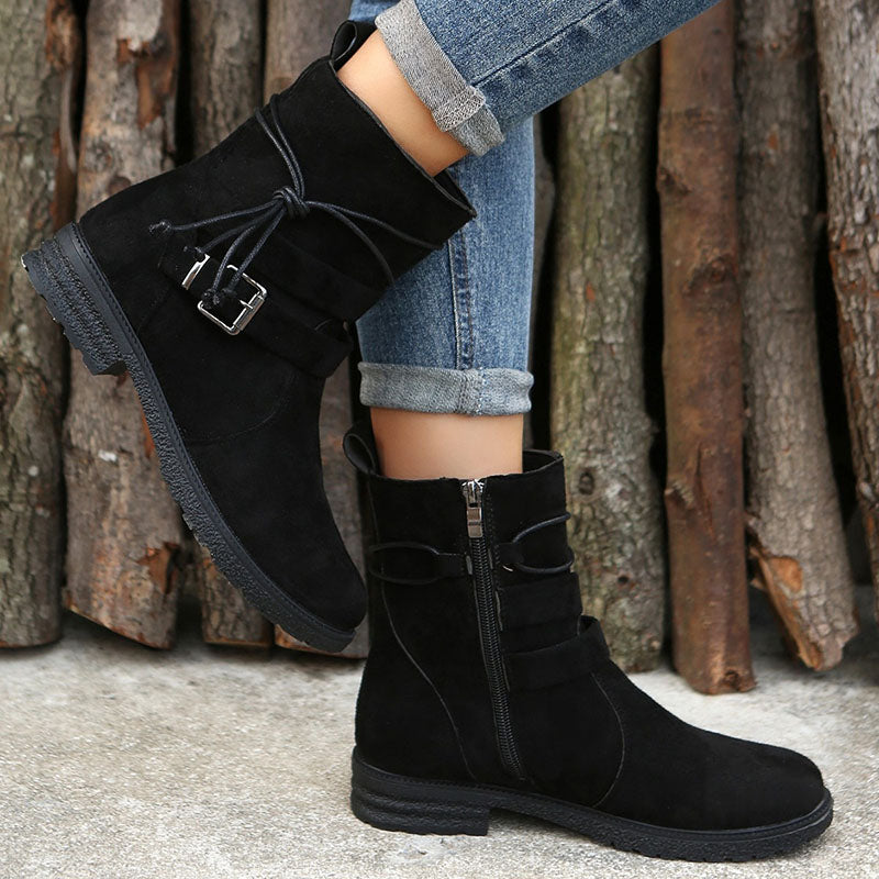 Elena® | Vintage leather boots