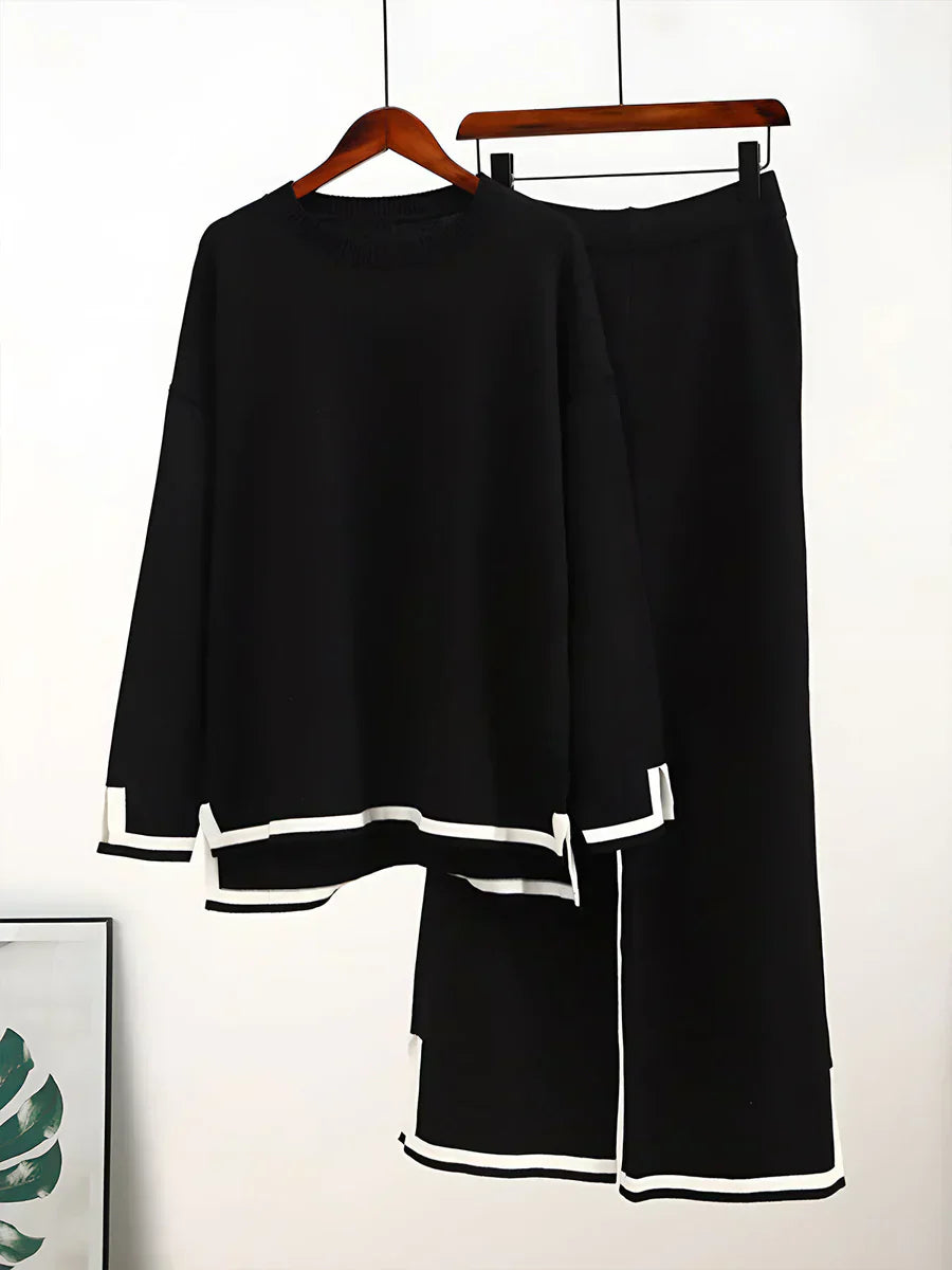 Elisa® | Elegant stretch knit set to stay at home