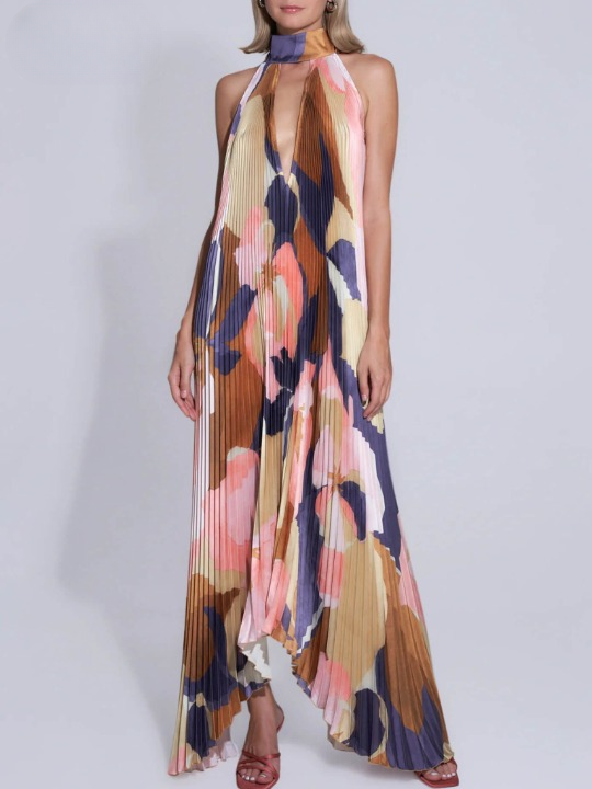 Ariadna® | Maxi dress with hem