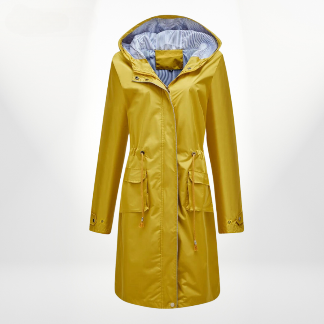 Charlotte | Women's Hooded Mid-Length Anorak Coat