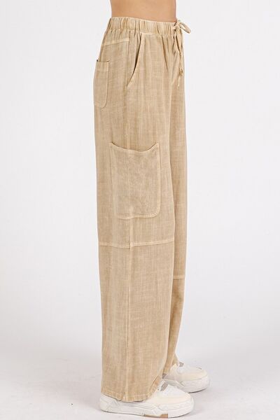 Andrea® | Pants with drawstring and elastic waistband
