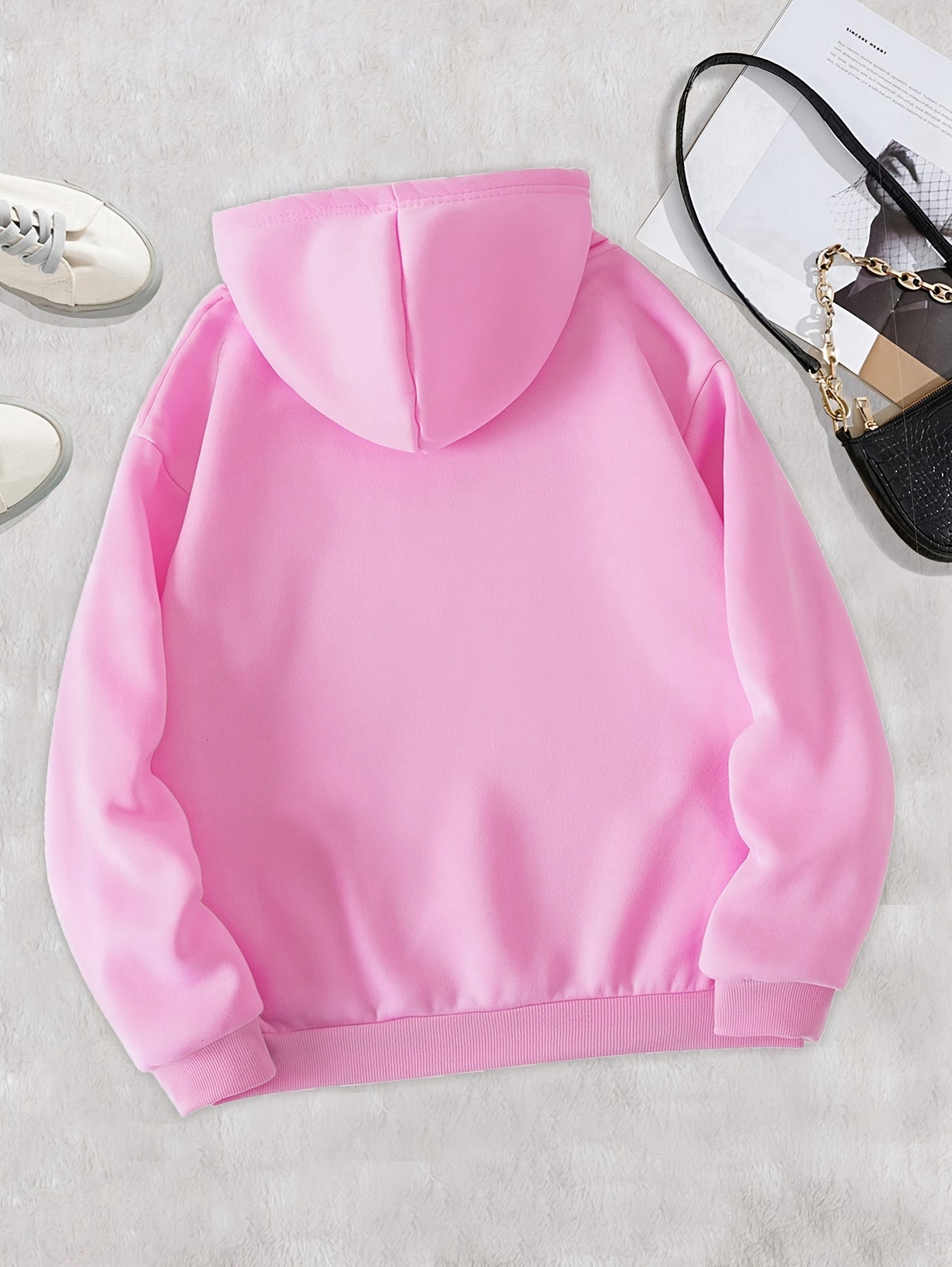 Elisa® | New York print drawstring hoodie