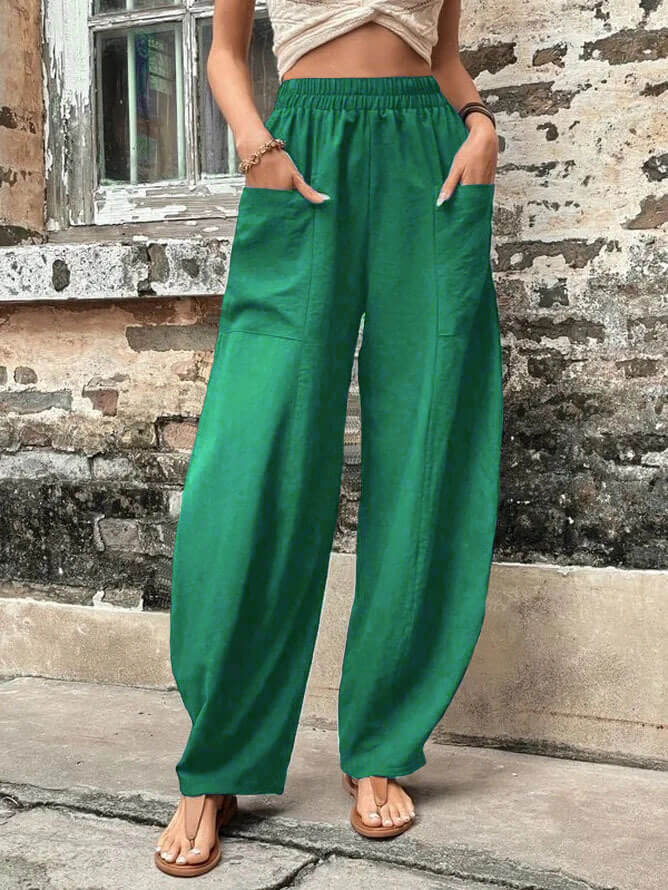 Beatriz® | Elastic pants with pockets