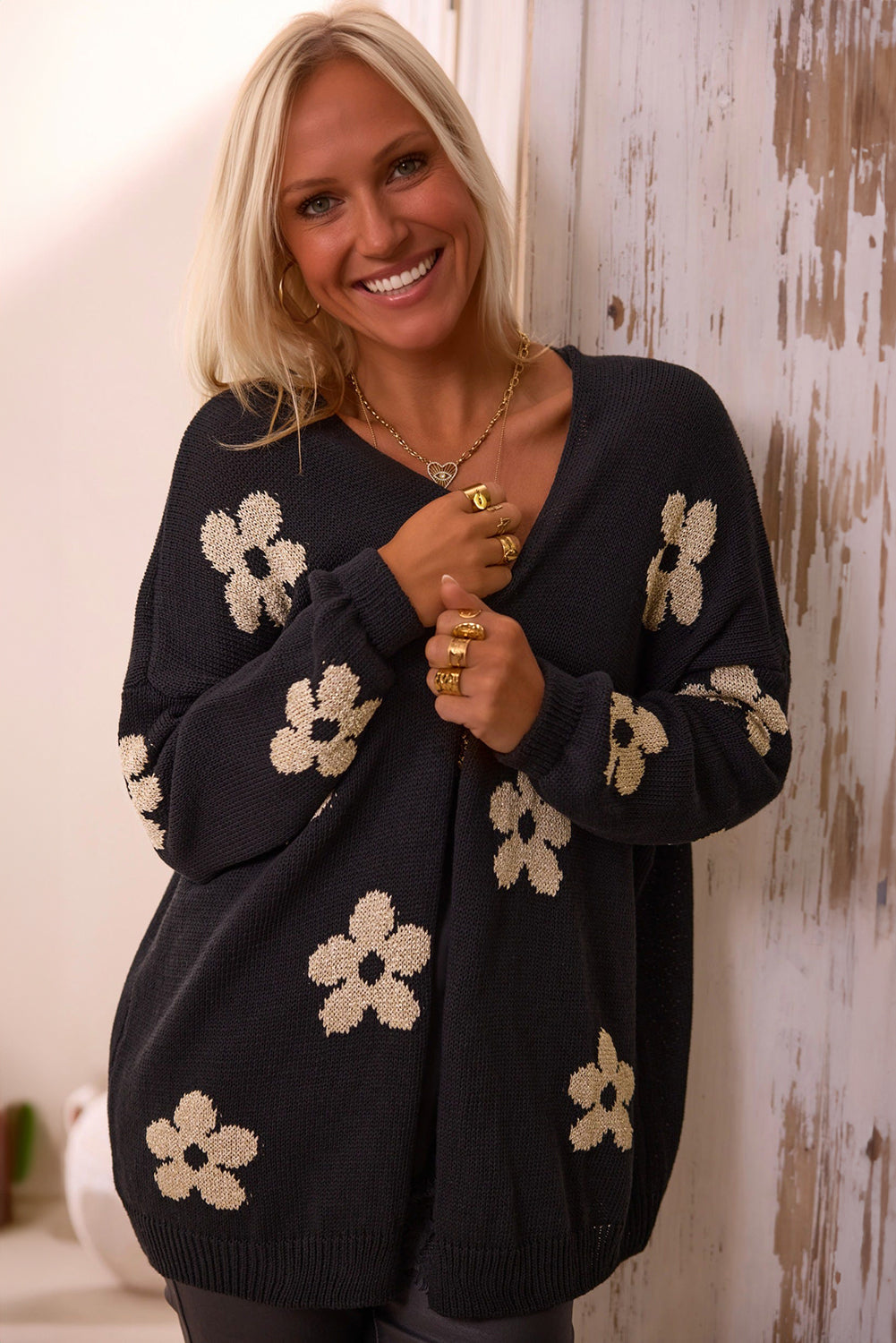 Casandra | Elegant and versatile winter cardigan