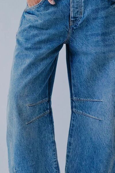 Dominique® | Wide leg jeans with pockets