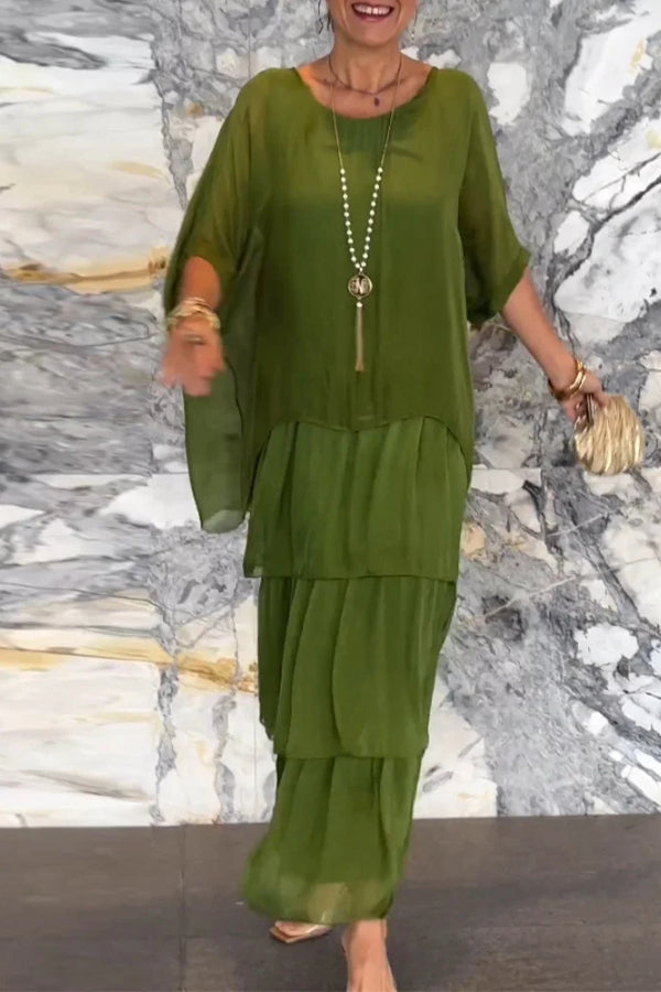 Antonella® | Loose dress in an artistic style
