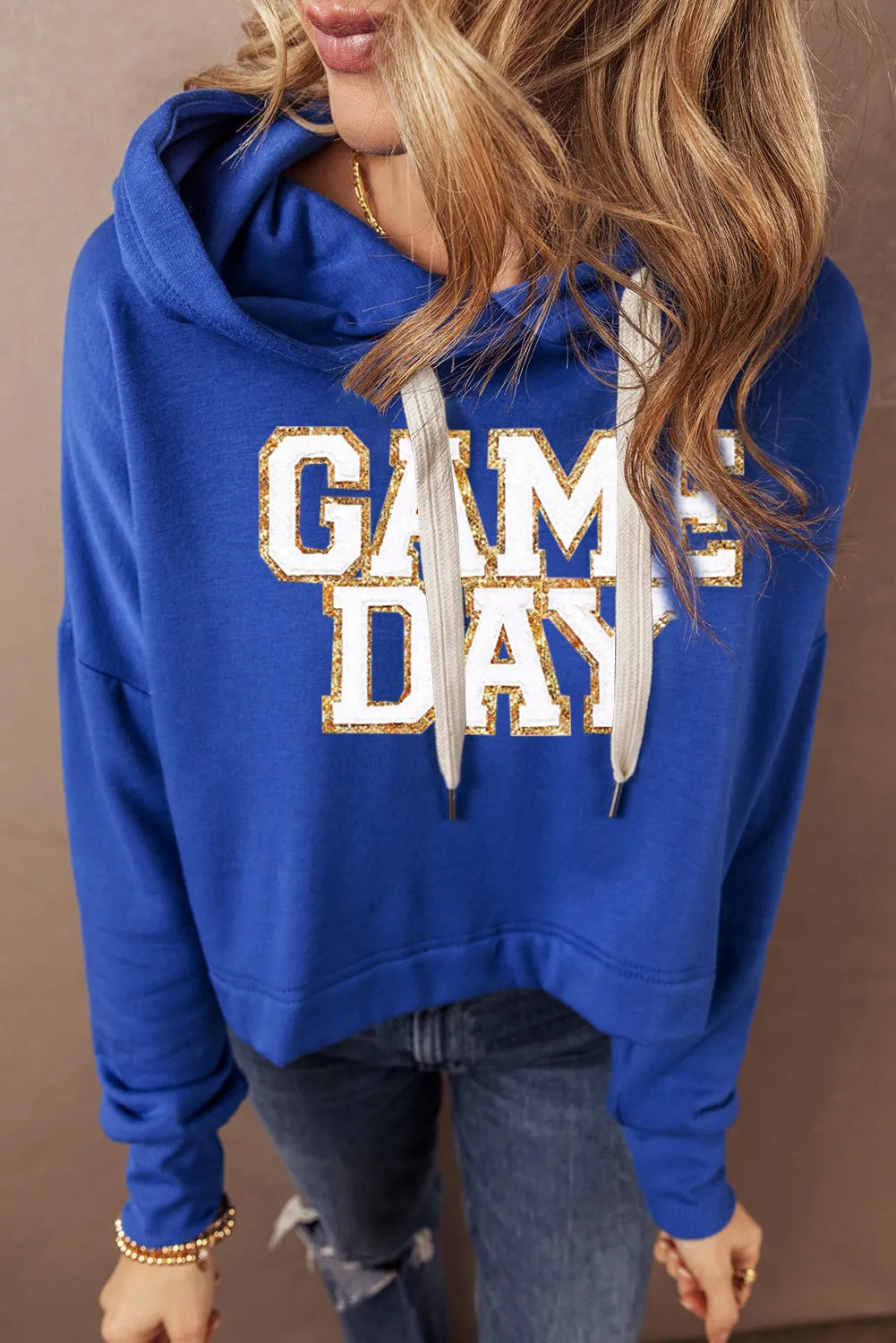 Aranza® | GAME DAY hoodie with drawstring and long sleeves
