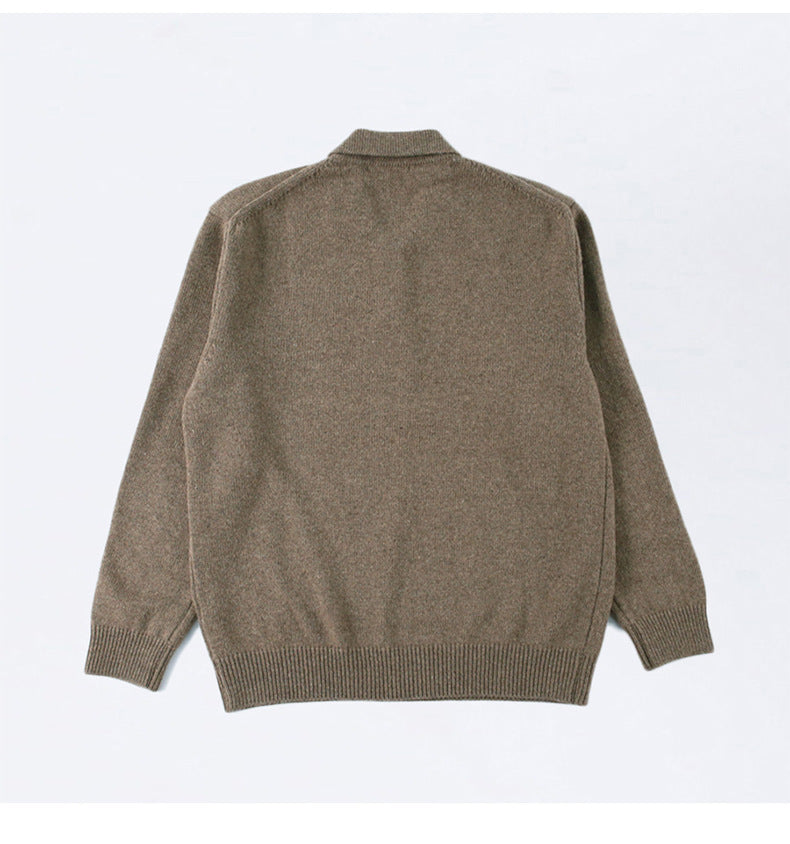 Gene | Men's Polo Knit Sweater