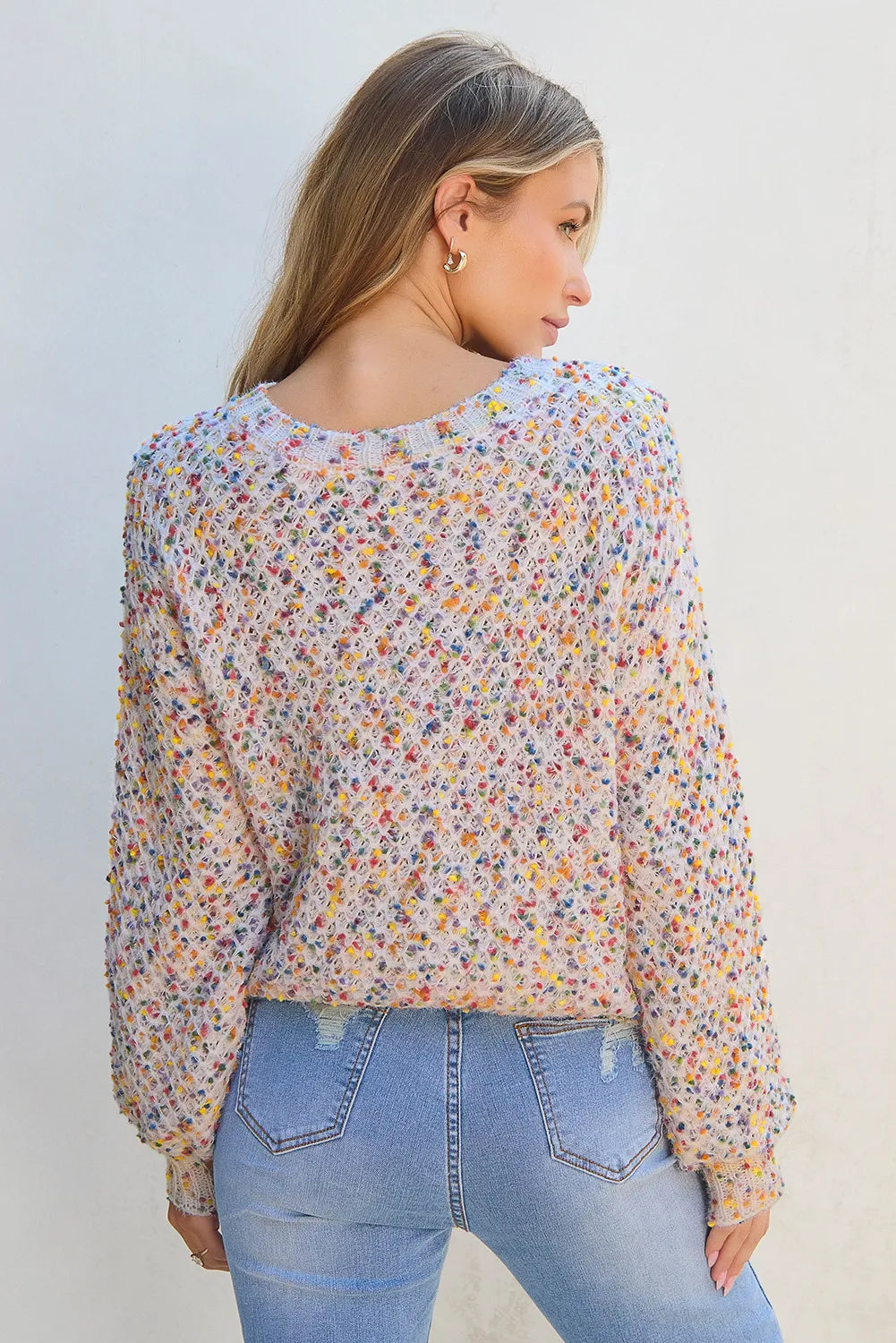 Claudia® | Crew neck sweater with long sleeves