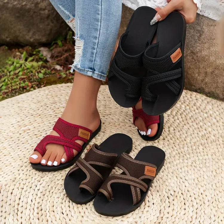 Corina® | Perforated mesh slippers