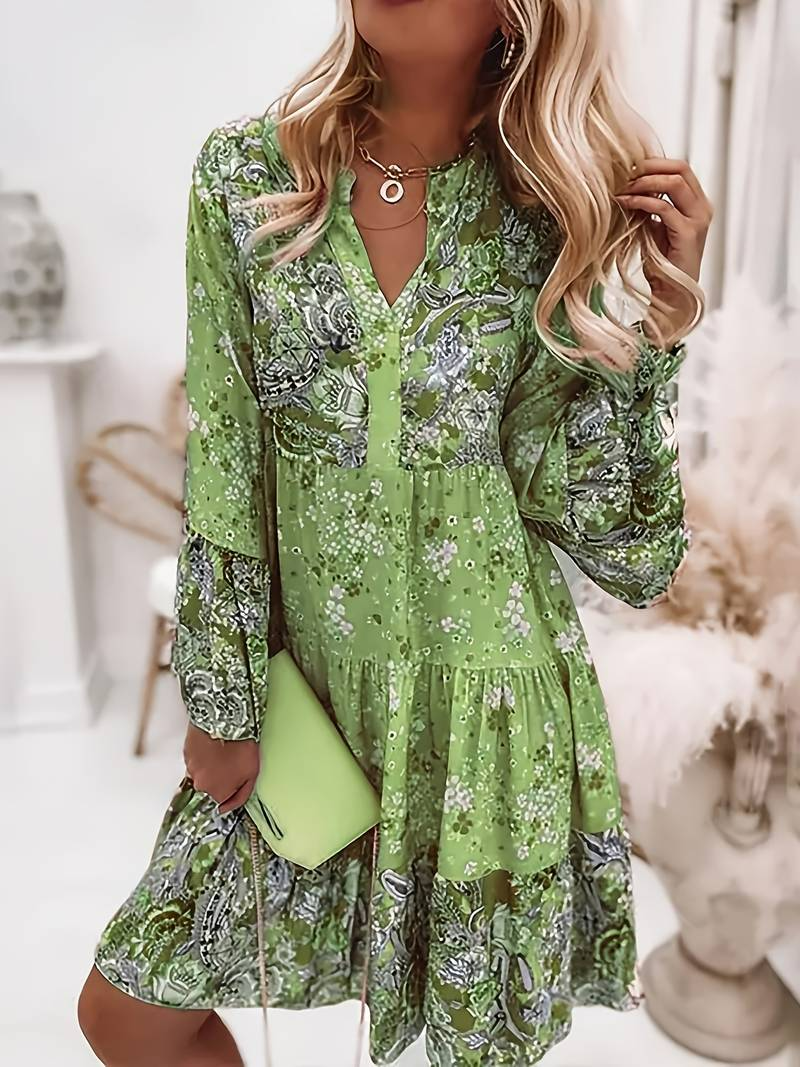 Gabriella | Stylish Boho Dress with Floral Print