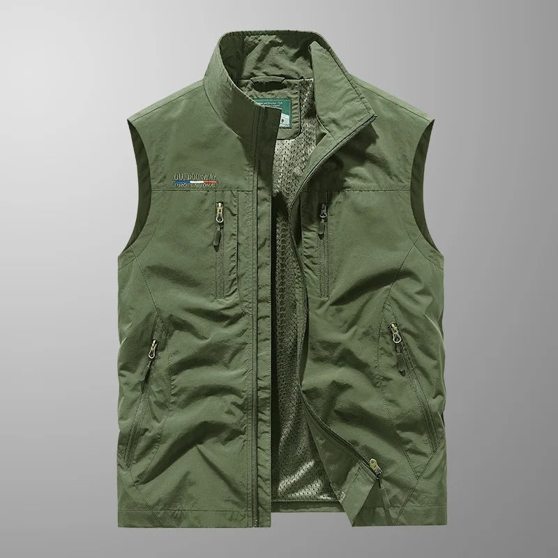 Daniel | Breathable Outdoor Cargo Vest for Active Lifestyle