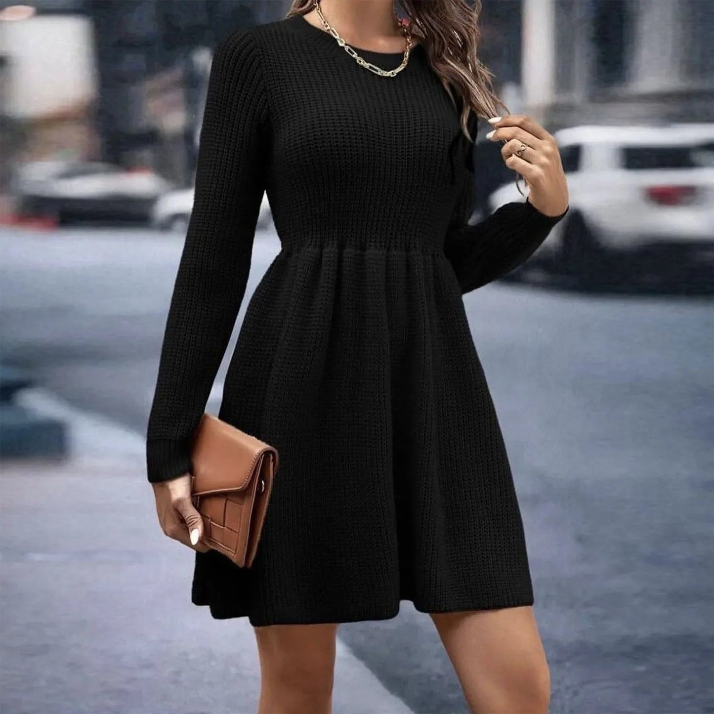 Diana® | Mini sweater dress for women
