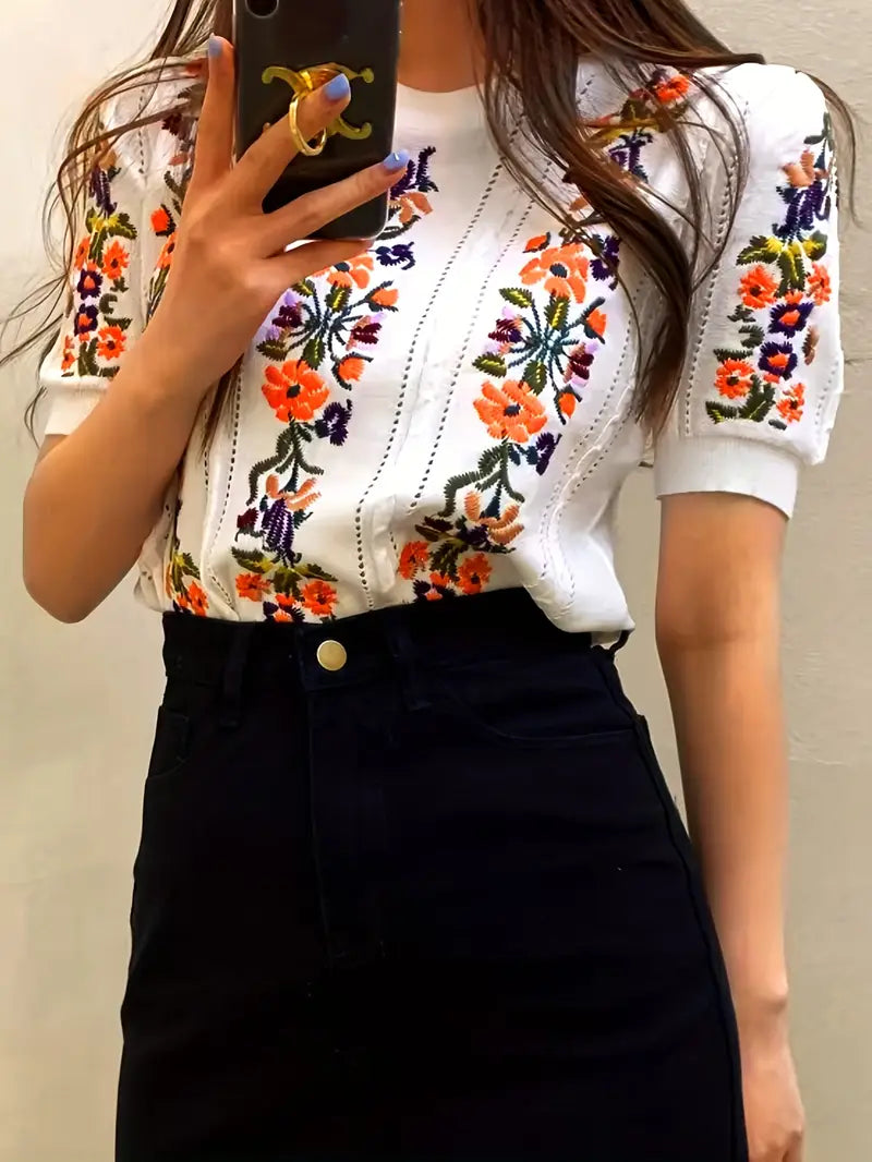 Amara® | Cotton knit top