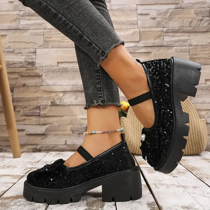 Elisa® | Elegant slippers with a bow