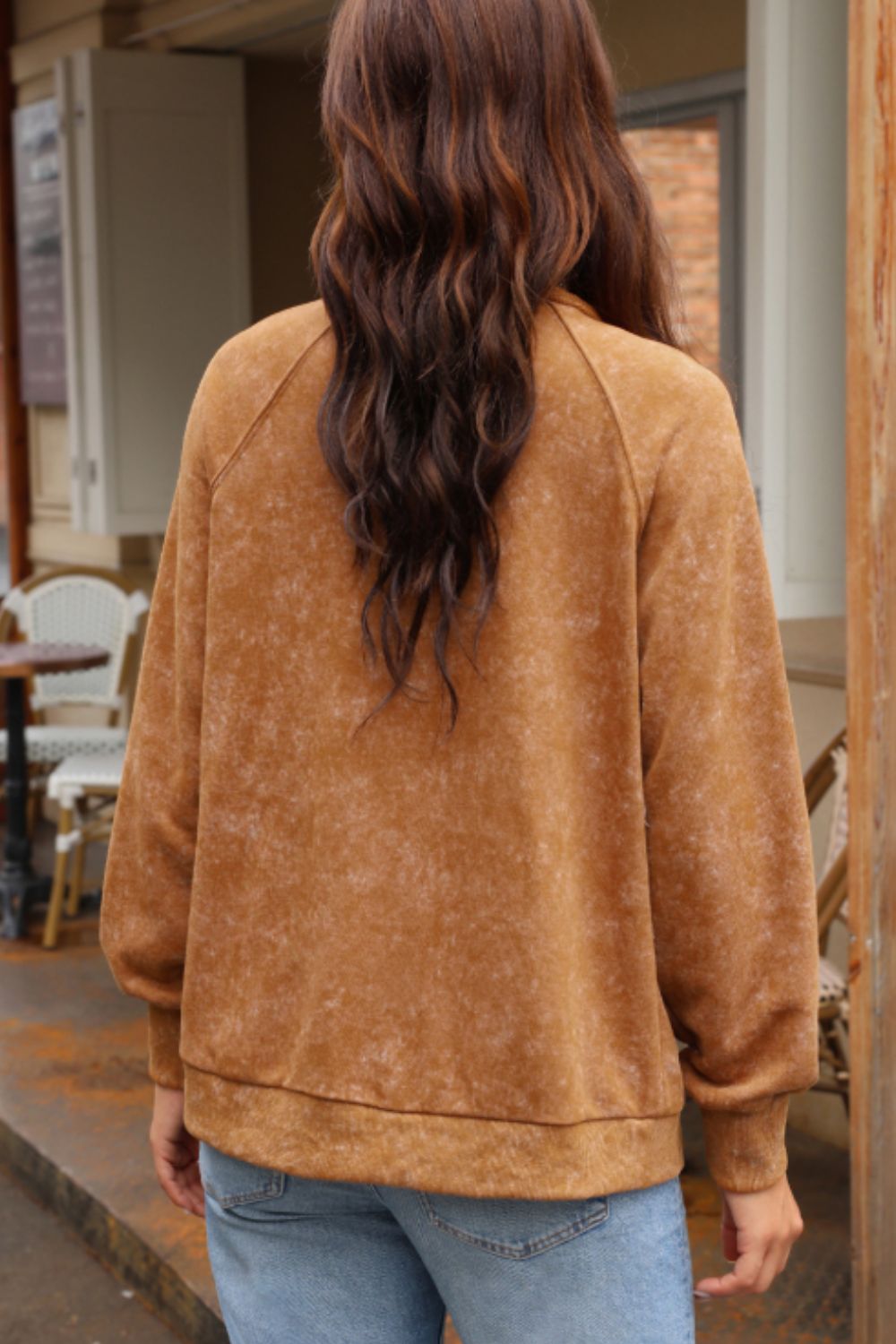 Daisy® | Long-sleeved jacket with snap fastening and flap pocket